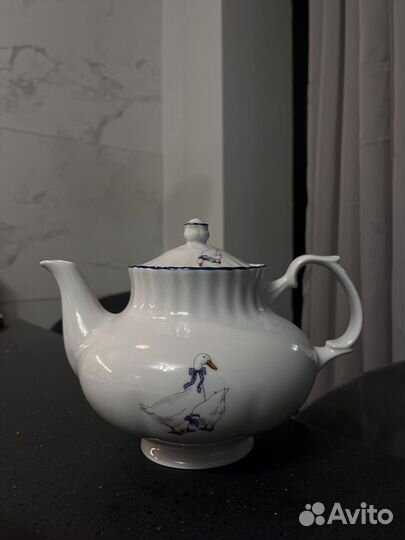 Заварочный чайник чехия гуси