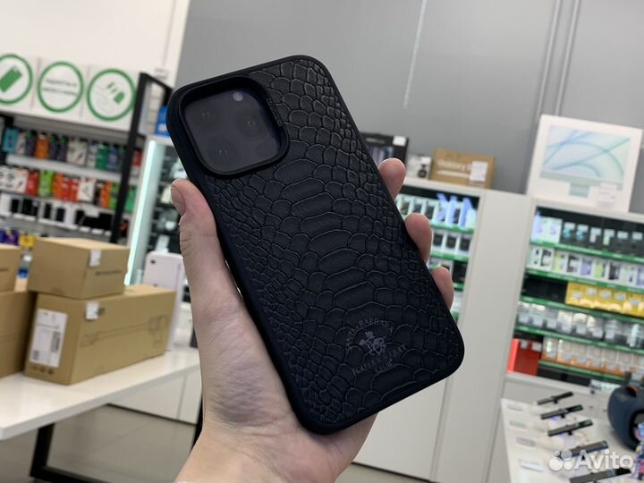 Стильный кожаный чехол для iPhone