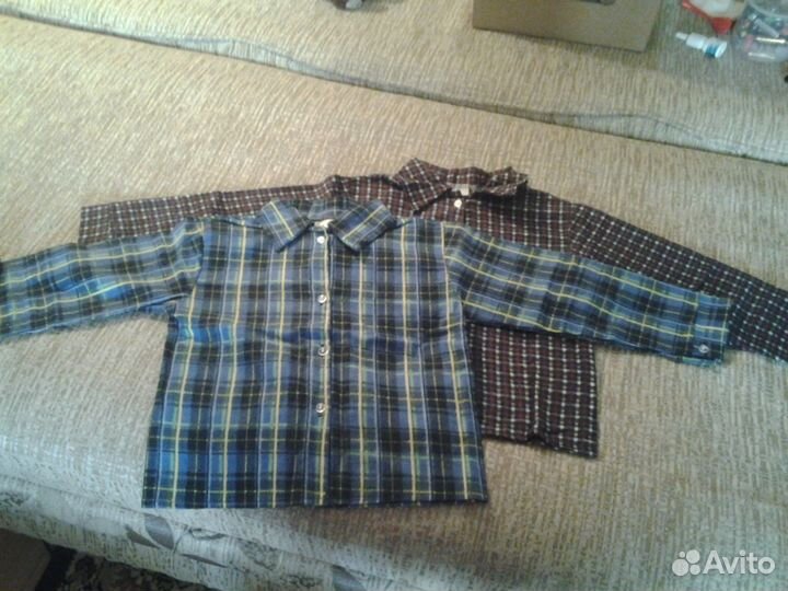 Фланелевые Рубашки новые