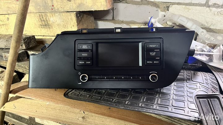 Магнитола на kia rio 4