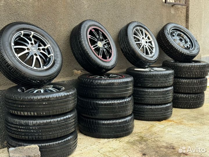 Летние колеса R13 на accent