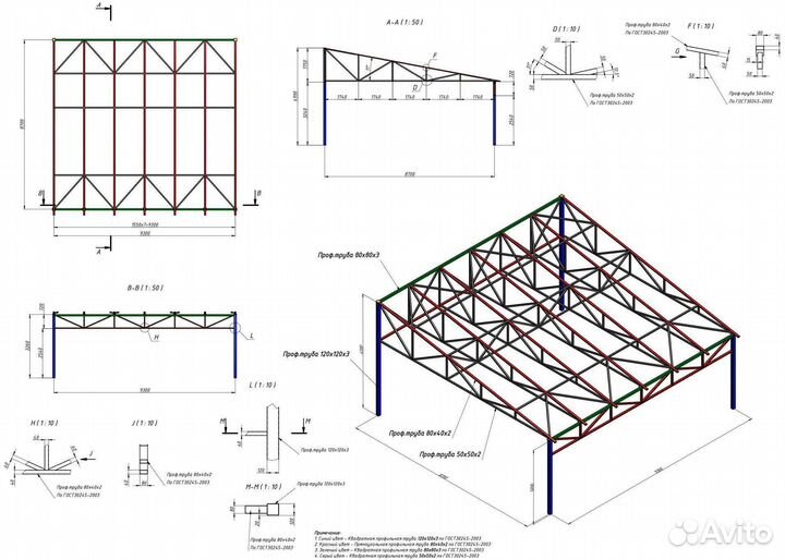 Изготовление металлоконструкций на заказ