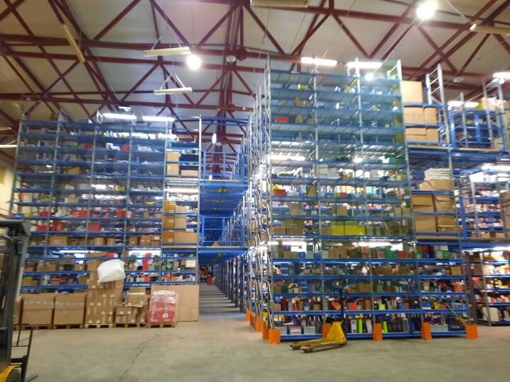 1440 м², Тёплый склад, 2 кран-балки