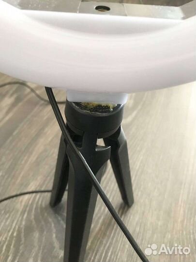 Лампа светодиодная кольцевая селфи