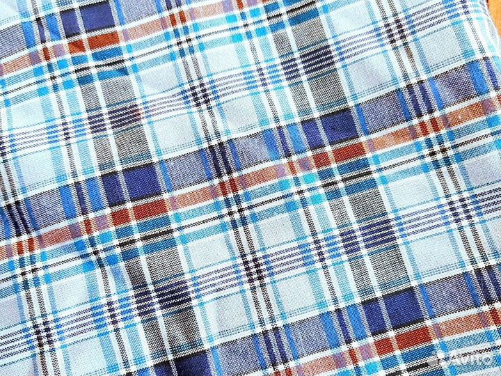 Новая ткань 3 м шотландская клетка хлопок