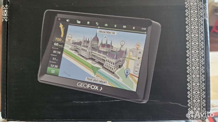 Gps навигатор geofox mid 703 se