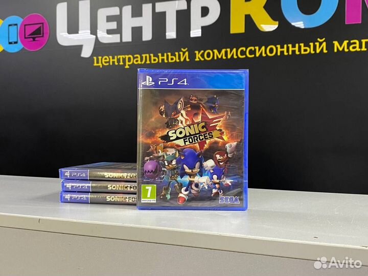 Игра Sonic Forces (PS4) Английская озвучка (NEW)