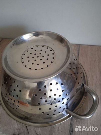Дуршлаг из нержавейки, посуда разная