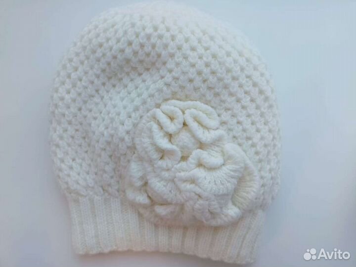 Шапка и шарф женский