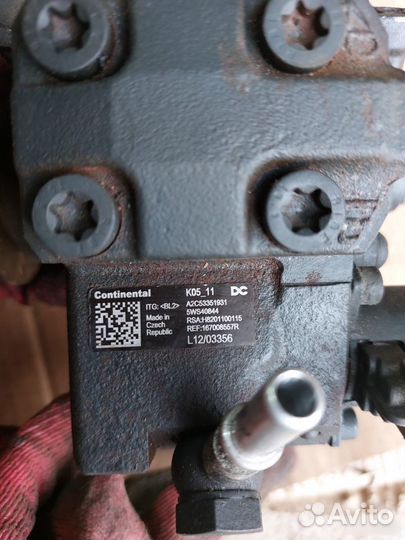 Тнвд Renault K9K 636 megane 3 scenic 3