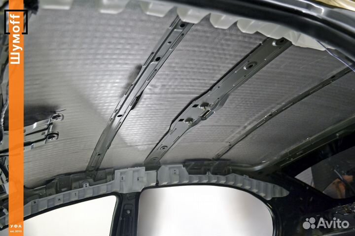 Материалы Шумофф для Шумоизоляции крыши в 2 слоя