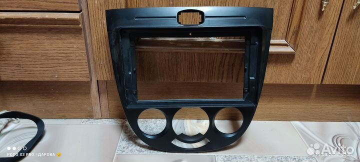 Рамка для 2 din магнитолы Chevrolet lacetti хэтч