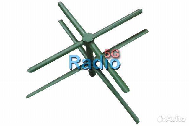 Антенна для раций на диапазон Satcom Крестик