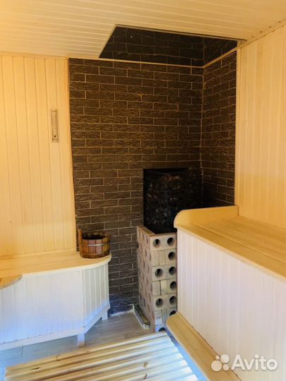 Русская баня на дровах