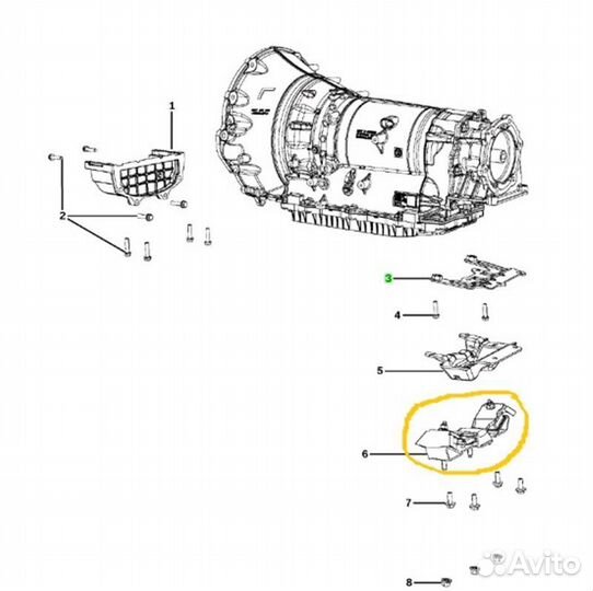 Б/У подушка кпп В хорошем состоянии, оригиналnnУ