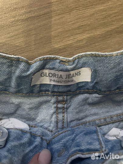 Джинсы для девочки gloria jeans 128