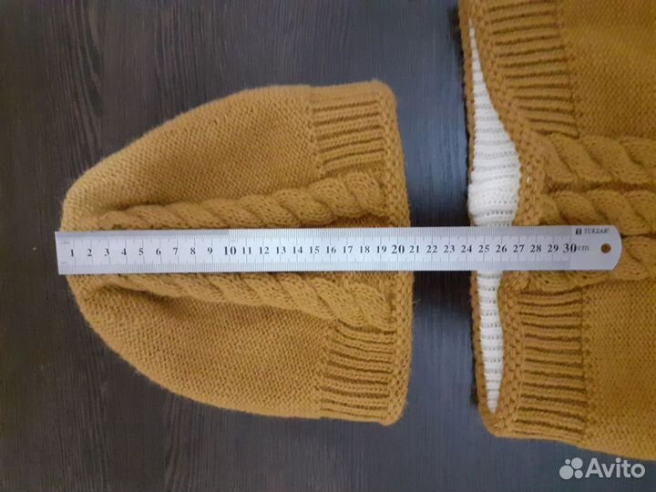 Комплект шапка и снуд женский