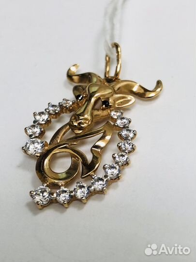 Золотая подвеска