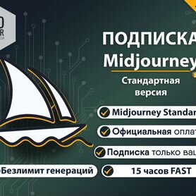 Midjourney подписка. Midjourney v6. Работает в РФ