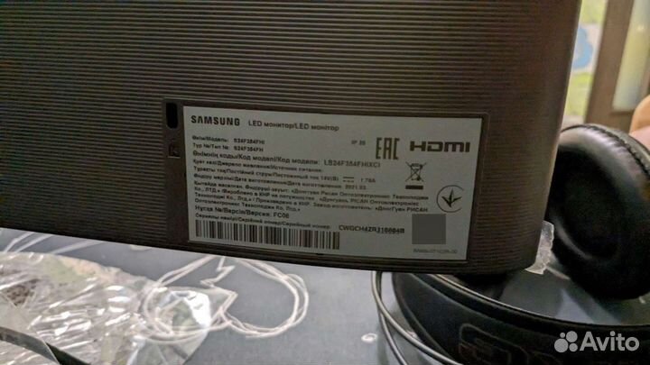 Монитор Samsung 24 ips full hd