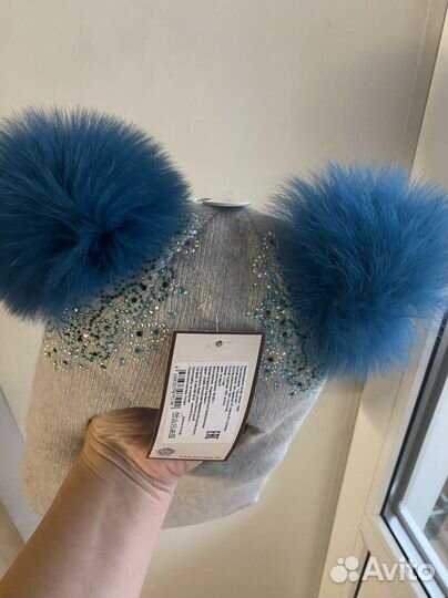 Новая Шапка-шлем Kotik 2 года (50 см)