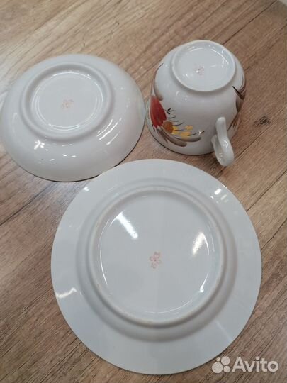 Чайное трио Маки, СССР