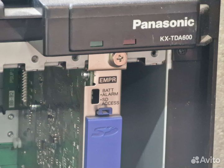 Цифровая гибридная IP-атс KX-TDA600RU с платами