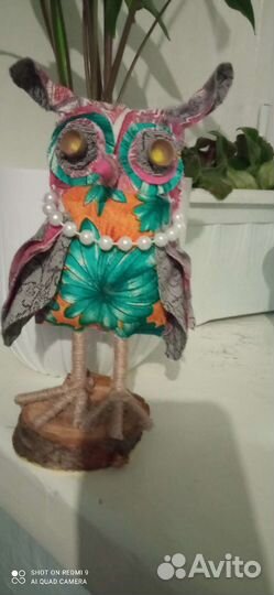 Сова интерьерная