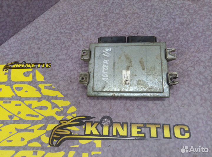 Блок управления двигателем эбу Логан 1.6 8V K7M710