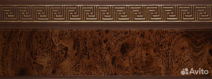 Карниз трехрядный пластик Клеве Галант Меандр 200