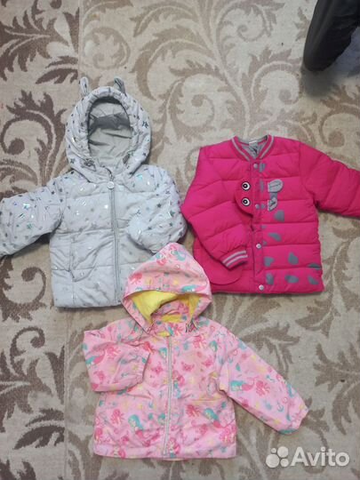 Детские вещи пакетом на девочку 74 80
