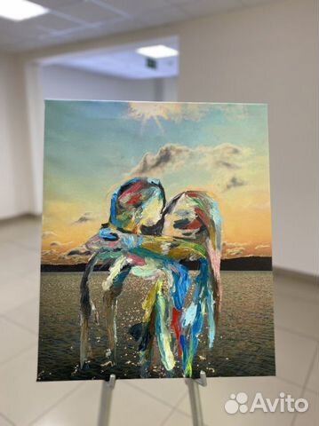 Картина на холсте Поцелуй