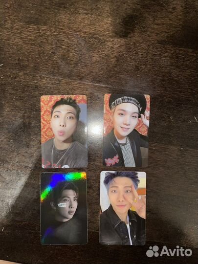 BTS season greeting 2022. Photocards Юнги, Намджун