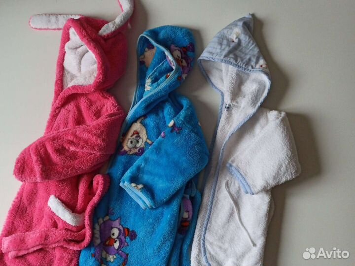 Халаты детские от 1,5 до 5 лет