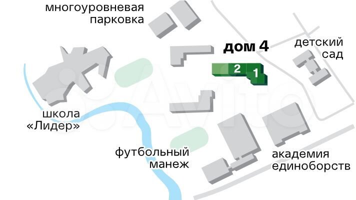 1-к. квартира, 32,1 м², 14/25 эт.