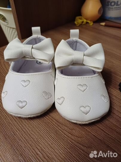 Пинетки для девочки нарядные