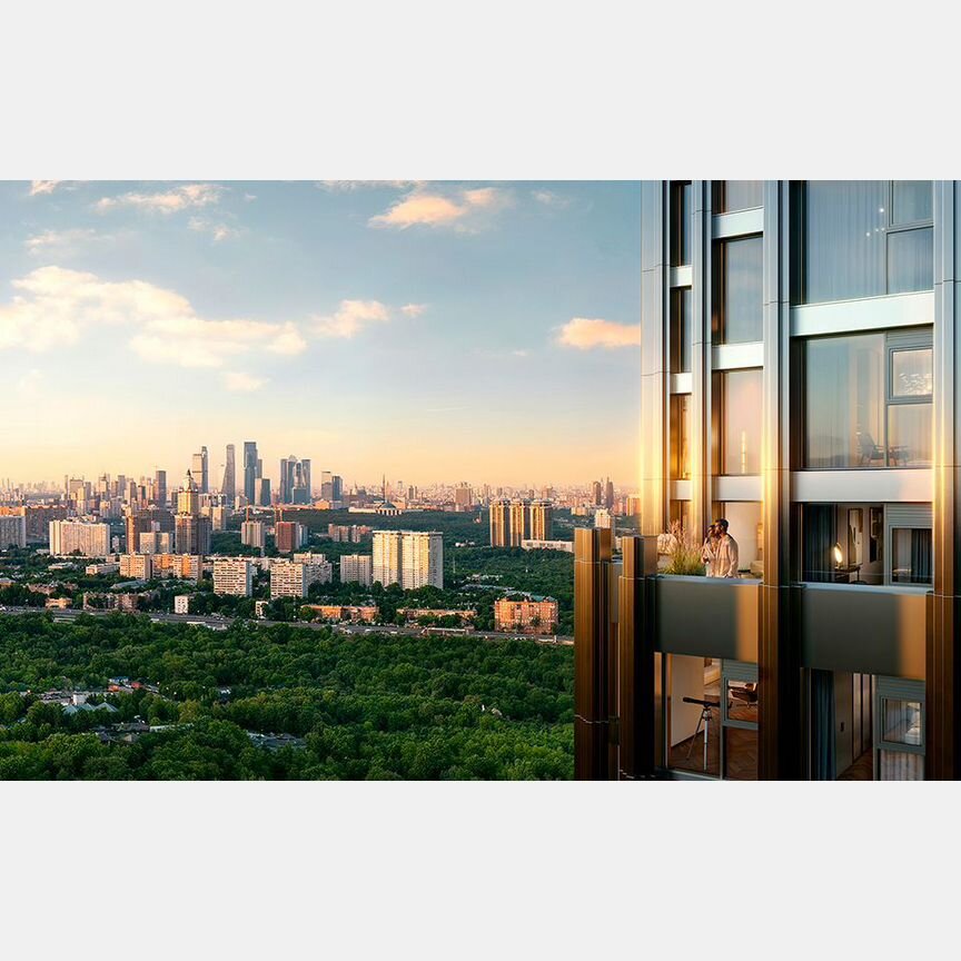 2-к. квартира, 58,4 м², 24/52 эт.