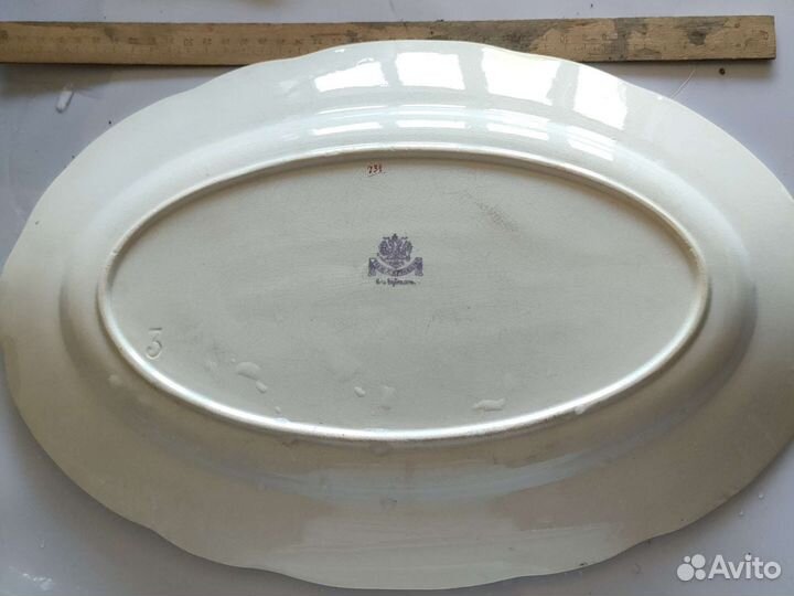 Блюдо фарфор Кузнецов в Буддах