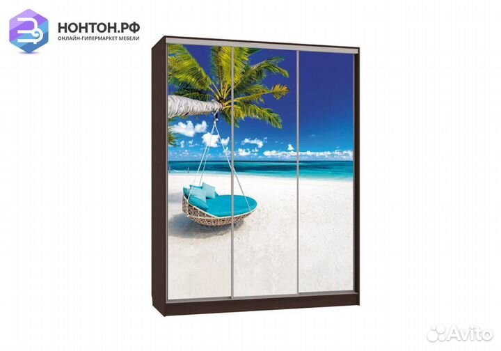 Шкаф-купе Бассо 7-600 77 венге