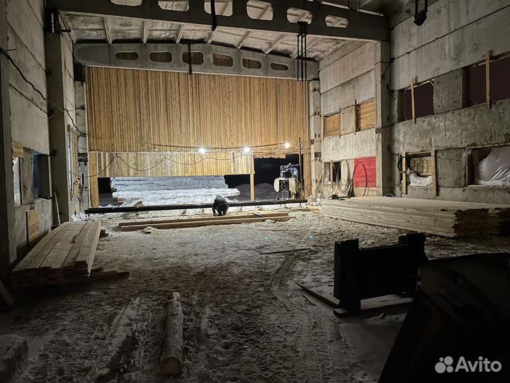 Ж/б Ангар 500 кв.м. Лесопилка пилорама бизнес