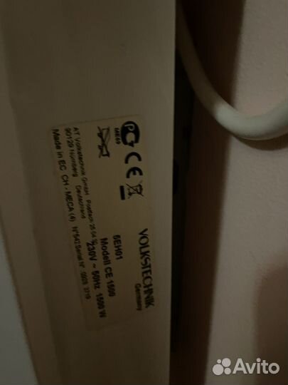 Электрический конвектор volkstechnik