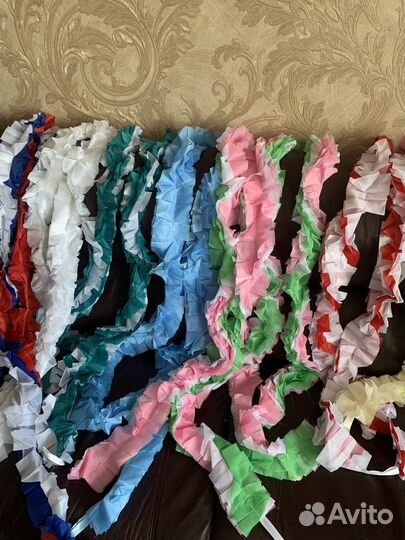 Свадебные ленты на машину 9 шт