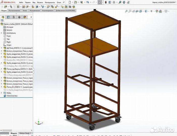 Услуги проектирования 3D моделей