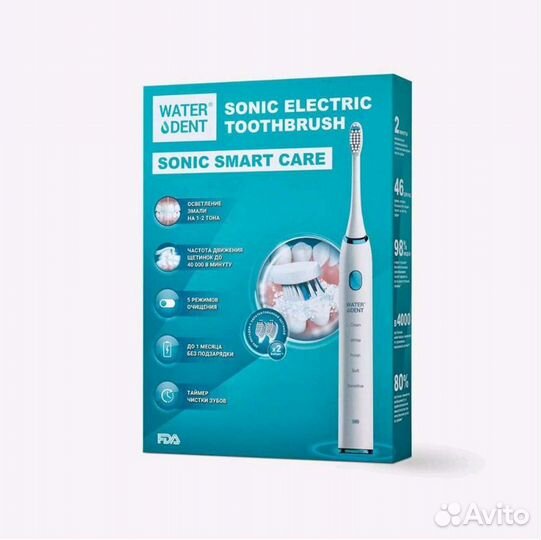 Электрическая зубная щетка Waterdent Sonic Smart