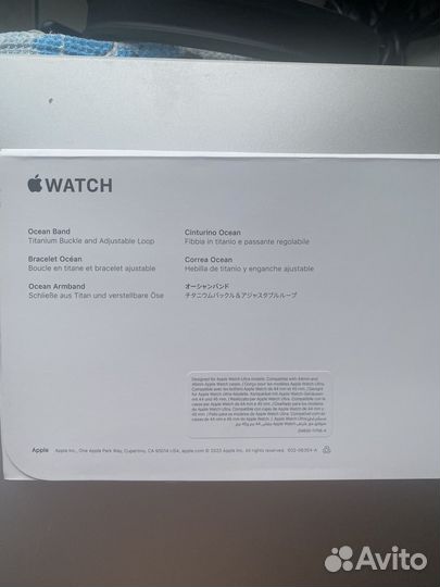 Ремешок apple watch ultra ocean band