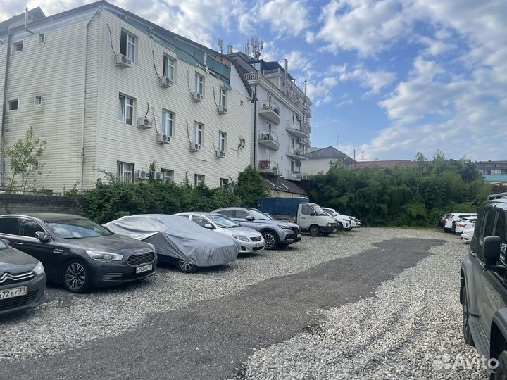 Автостоянка около аэропорта