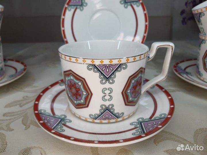 Чайные пары. Фарфор. Lenardi