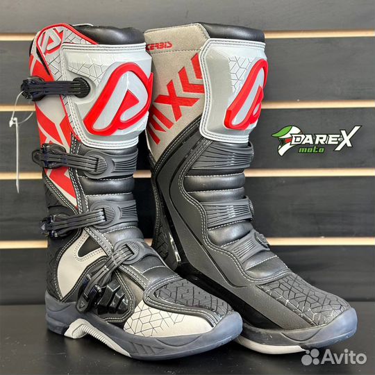 Мотоботы Acerbis x-team black/grey 45 размер