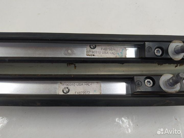 Дуги на крышу (рейлинги) BMW X3 F25 (2010-2014)