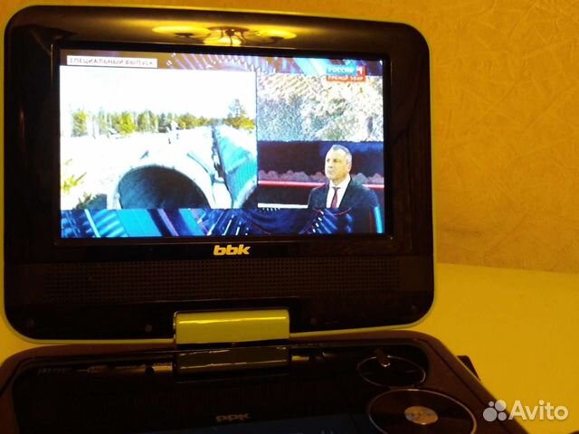 Двд плеер портативный с тв BBK